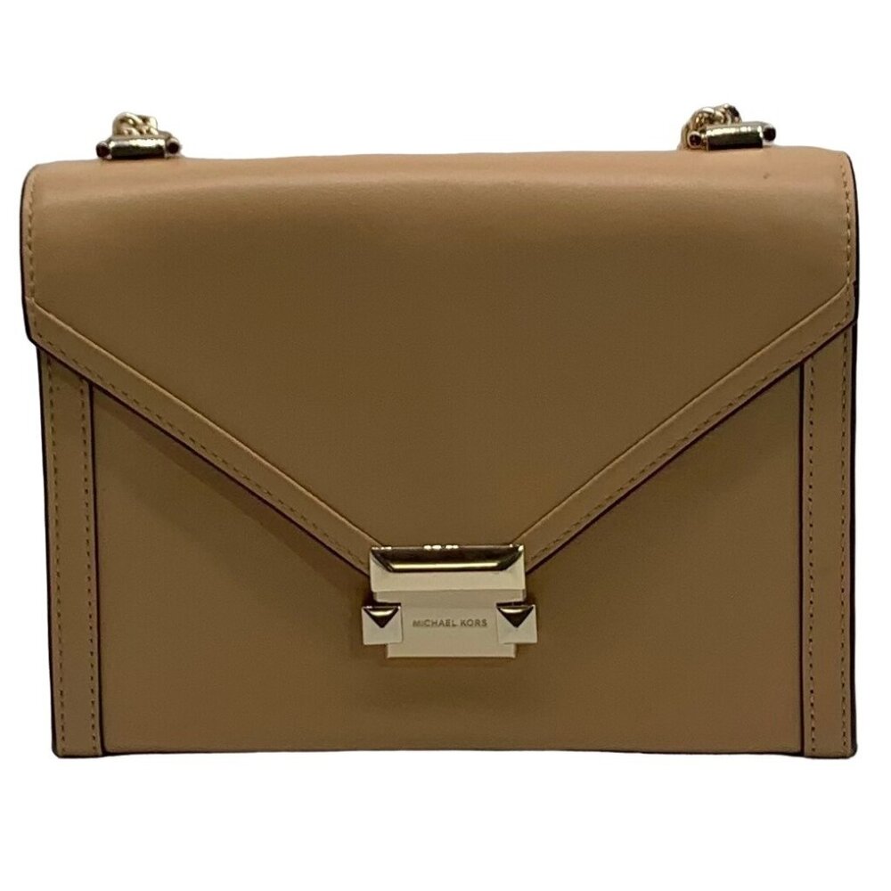 Michael Kors Tan Leather Whitney Shoulder Bag